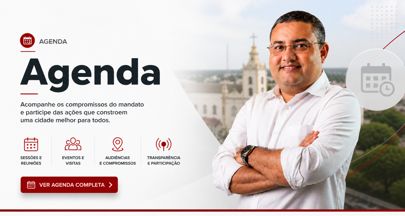 Agenda do mandato do Dr. Wanderson