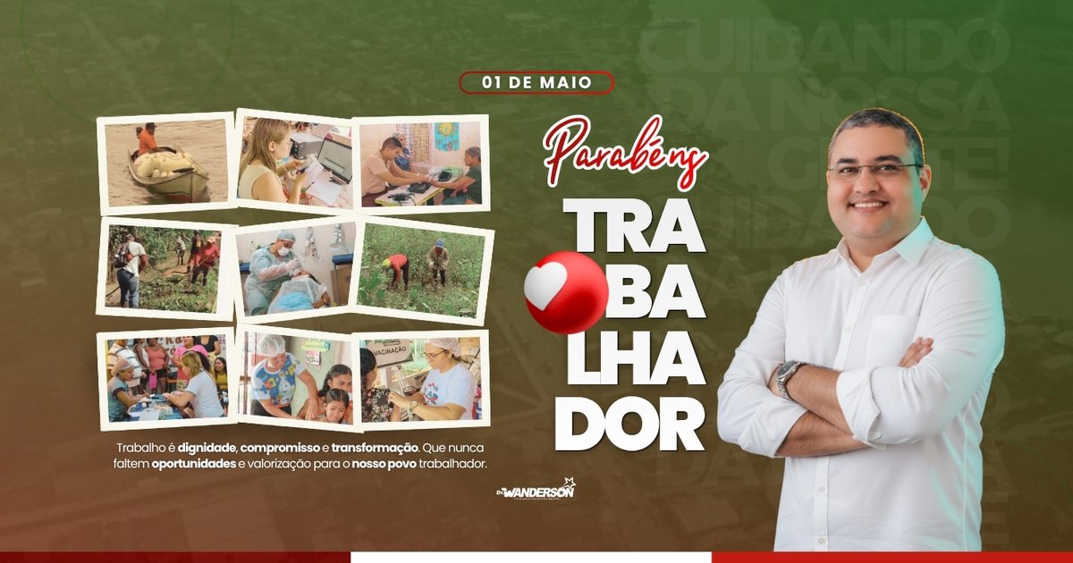 Dia do Trabalhador: respeito, valorização e reconhecimento