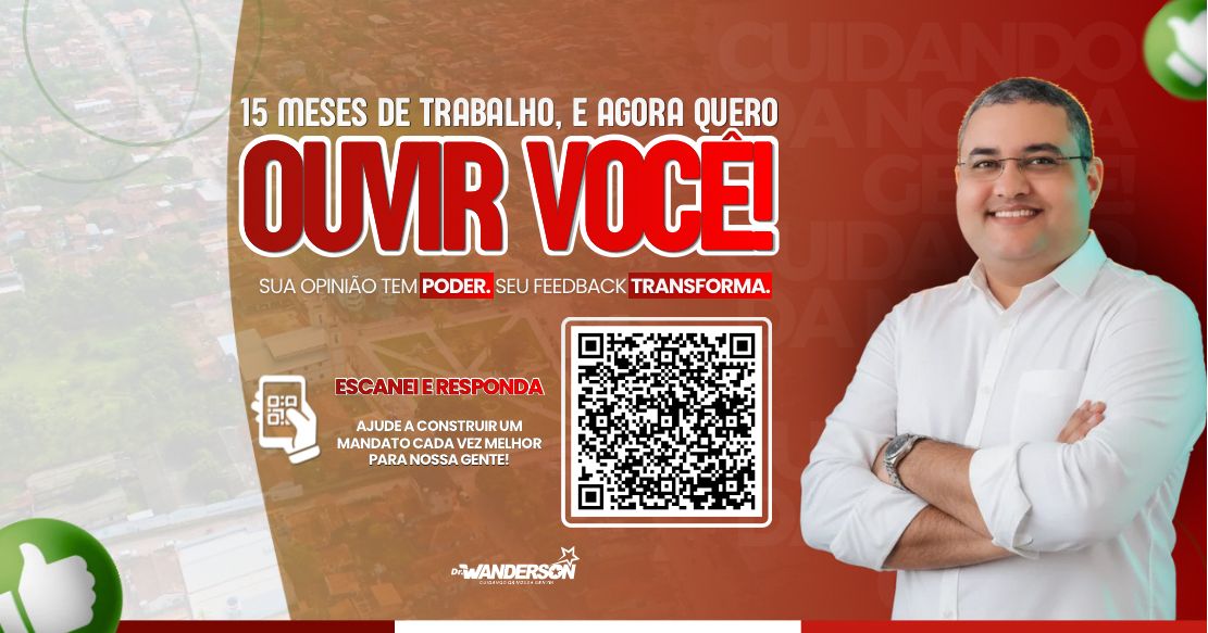 15 Meses de Trabalho: Agora Quero Ouvir Você